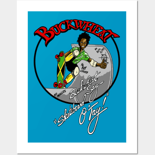 Buckwheat skater Posters and Art